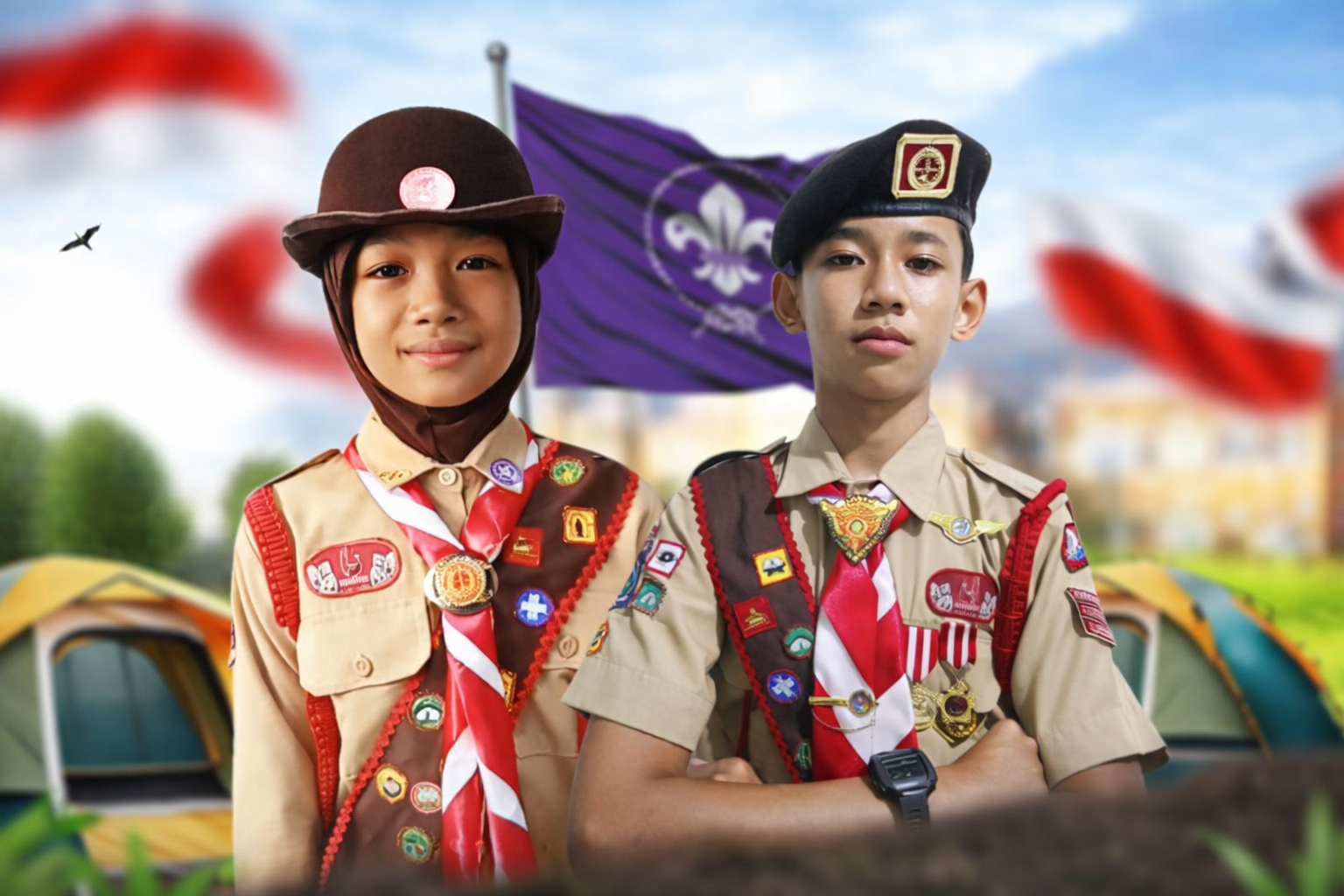 Kemah Bakti Pramuka Siswa SDIT FAUZIAH
